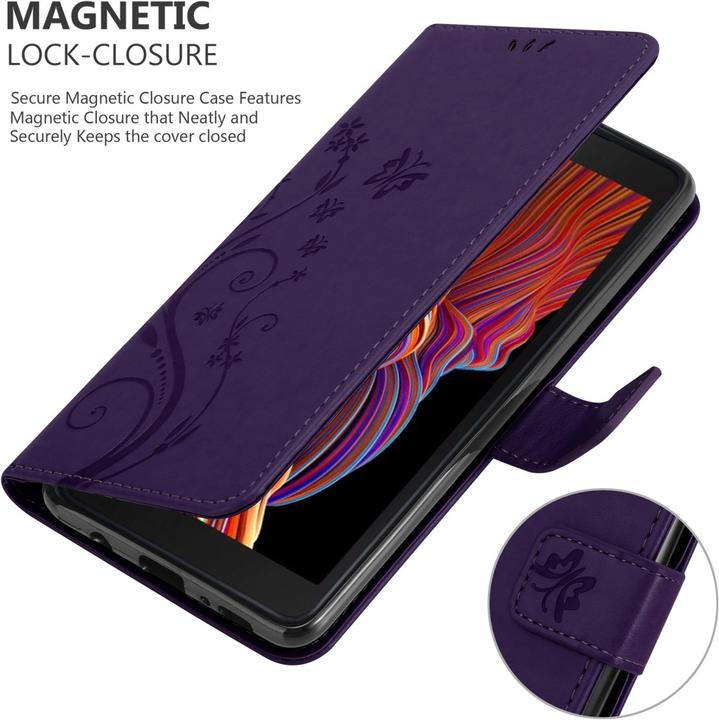 Immagine prodotto Cadorabo Custodia Flower Book (Samsung Galaxy Xcover 5)