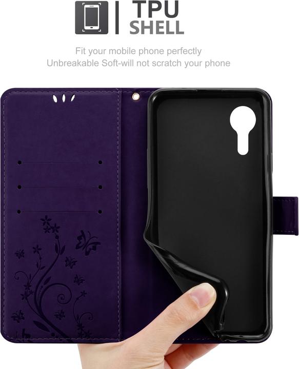 Immagine prodotto Cadorabo Custodia Flower Book (Samsung Galaxy Xcover 5)