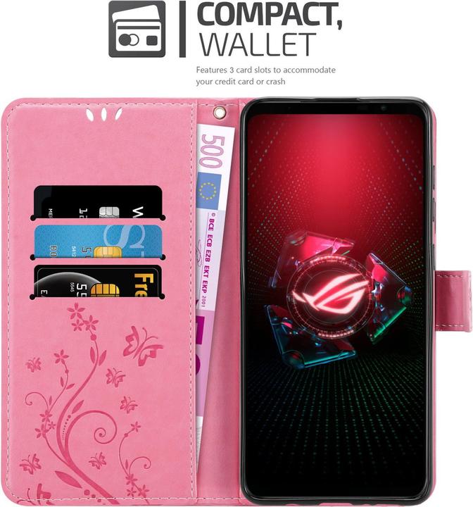 Image du produit Cadorabo Housse Flower Book (Asus ROG Phone 5)