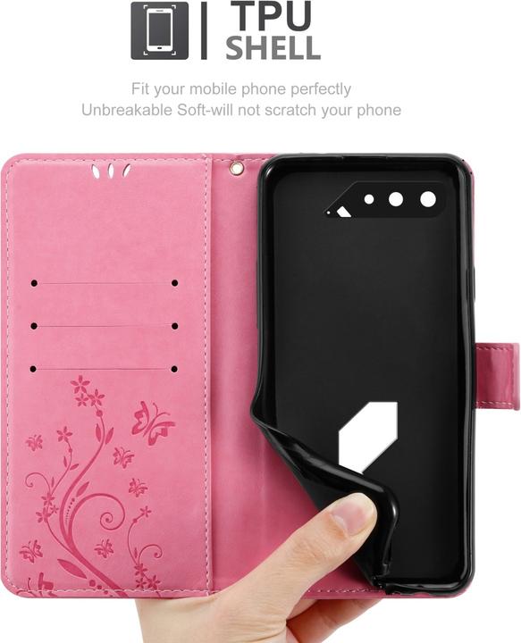 Image du produit Cadorabo Housse Flower Book (Asus ROG Phone 5)