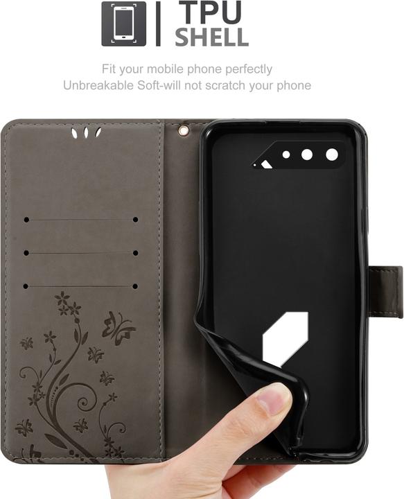 Productafbeelding Cadorabo Bloemen Boekomslag (Asus ROG Phone 5)