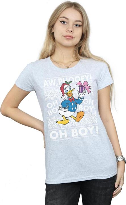 Produktbild Disney Donald Duck Christmas Fair Isle TShirt (XL)