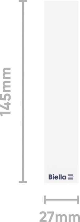 Immagine prodotto Biella Etichette posteriori 27x145mm