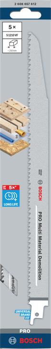 Productafbeelding Bosch Professional Zubehör Sabelzaagblad S 1210 VF, Heav