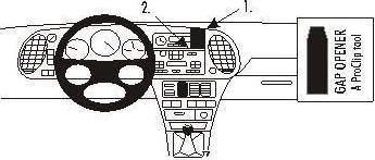 Actual product image Brodit 853015 Car mount Saab 9-3