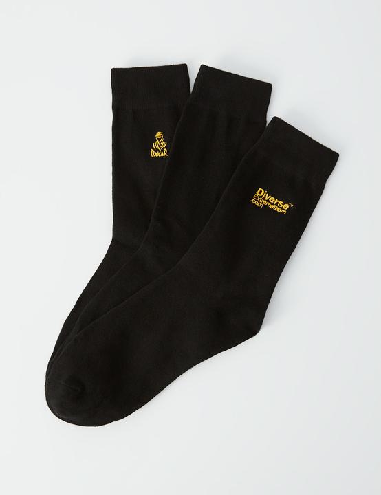 Actual product image Dakar Socks Dkr Vip Socks Blk (43 - 46)