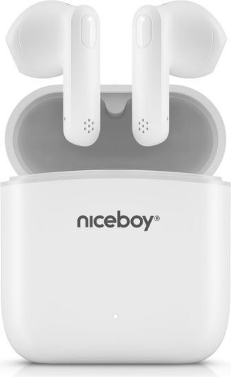 Immagine prodotto Niceboy HIVE Beans White (4 h, Senza fili)