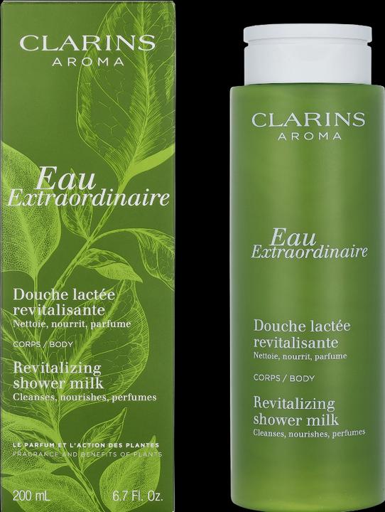 Actual product image Clarins Eau Extraordinaire Revitalizing Shower Milk (200 ml)