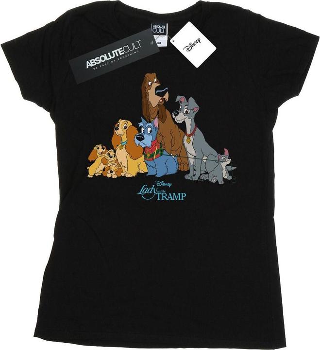 Immagine prodotto Disney Lady And The Tramp Classic Group Maglietta Donna (L)
