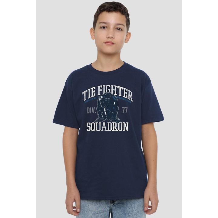 Immagine prodotto Star Wars Tie Fighter Squadron Maglietta Bambini (140)