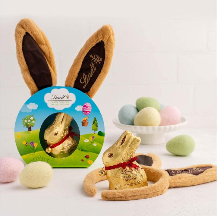 Produktbild Lindt GOLDHASE Milch Kinder Plüschohren 50g (50 g)