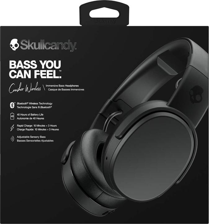 Produktbild Skullcandy Crusher (keine Geräuschunterdrückung, 40 h, Kabelgebunden, Kabellos)