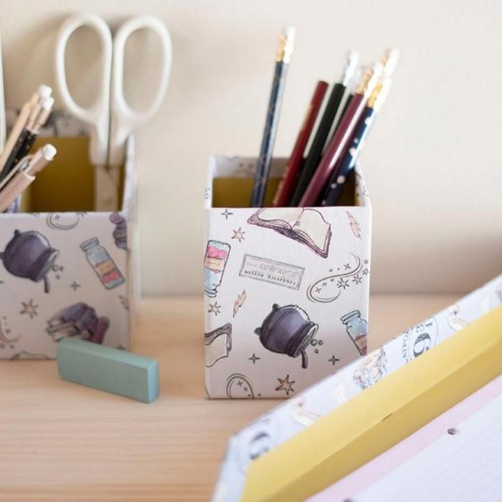 Actual product image Harry Potter 5-piece pencil holder, beige