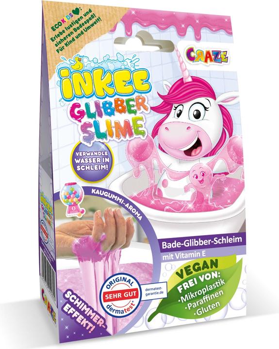 Produktbild Craze Inkee Bade-Glibber-Schleim Unicorn (1100 ml, Badesalz)