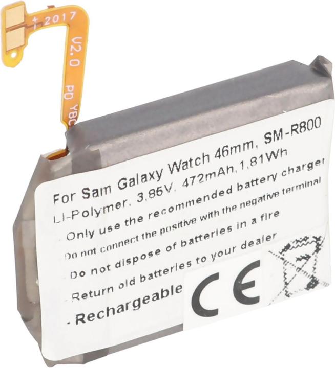 Actual product image AccuCell Battery Samsung Galaxy Watch 46mm, SM-R800