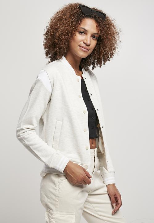 Produktbild Urban Classics Ladies Inset College Sweat Jacket (M)