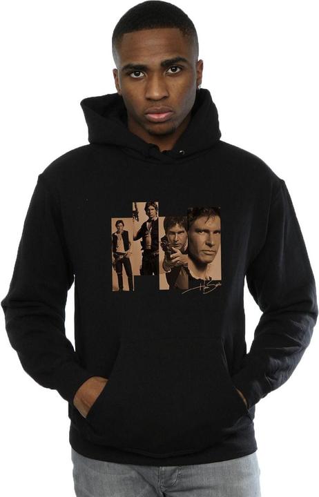 Immagine prodotto Star Wars Han Solo Photoshoot Felpa con Cappuccio Uomo (XL)
