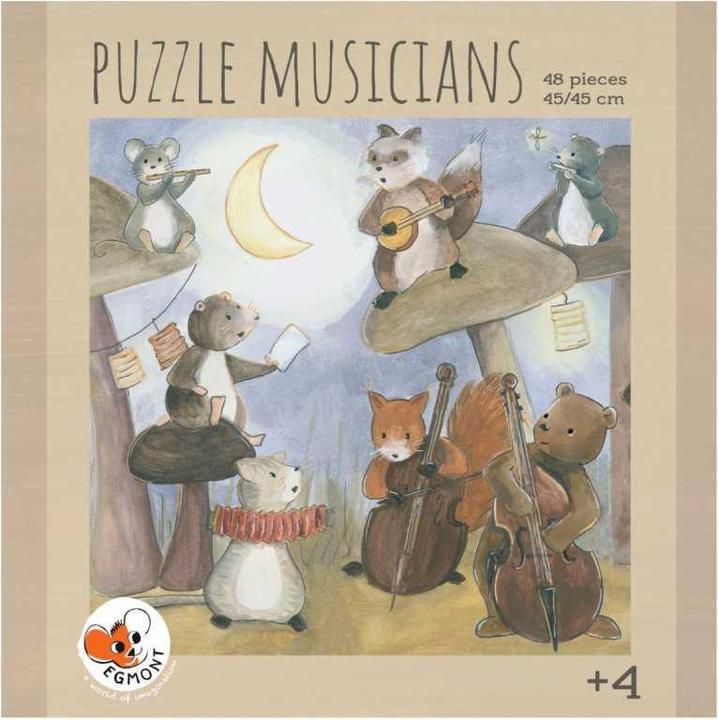 Produktbild Egmont Puzzle Musikanten 48 Teile aus Karton (48 Teile)