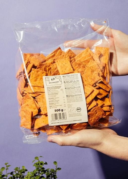 Image du produit KoRo Crackers bio à la poudre de tomate et à l'origan (500 g)