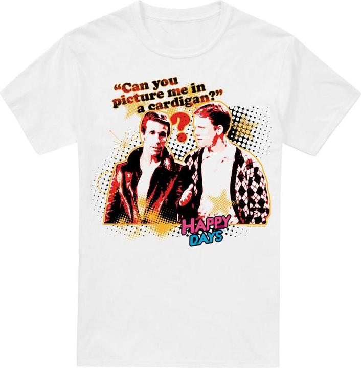 Produktbild Happy Days No Cardigans TShirt (4XL)