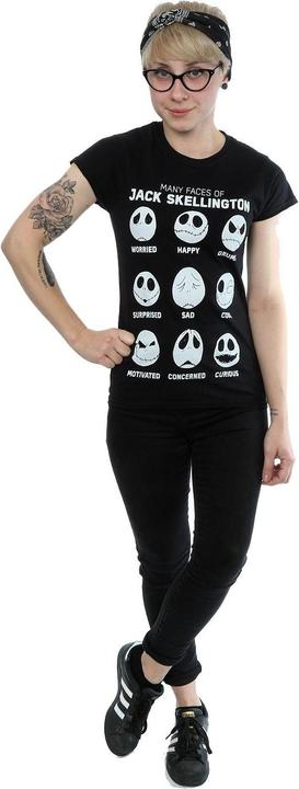 Image du produit Disney - T-shirt NIGHTMARE BEFORE CHRISTMAS MANY FACES OF JACK - Femme (XL)