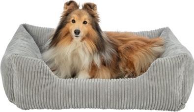 Actual product image Trixie Hondenmand Vital Jonna Ribfluweel Grijs - 80X60 Cm (Dog)