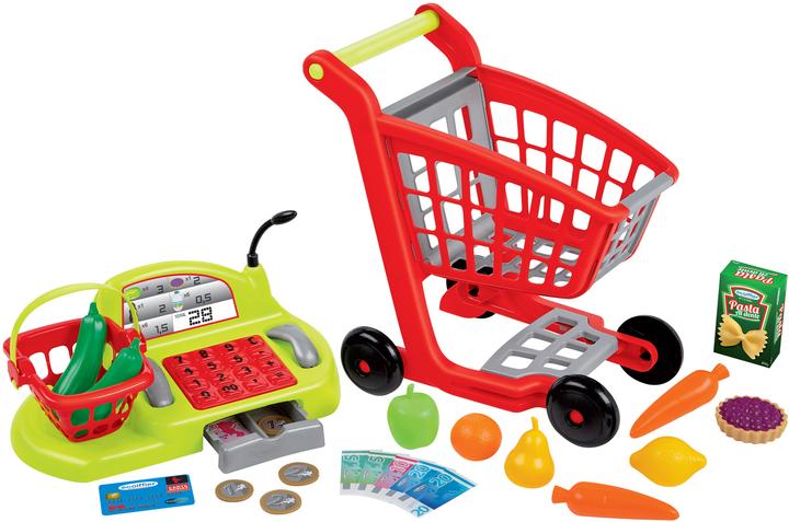 Produktbild Ecoiffier Chariot + Caisse Supermarche