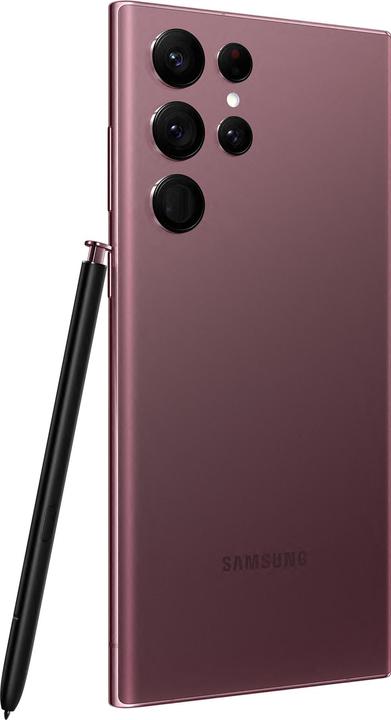 Produktbild Samsung Galaxy S22 Ultra (512 GB, Burgundy, 6.80", Dual SIM, 108 Mpx, 5G)