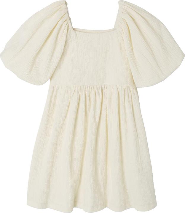Vertbaudet Festive girls' dress with relief structure Oeko-Tex