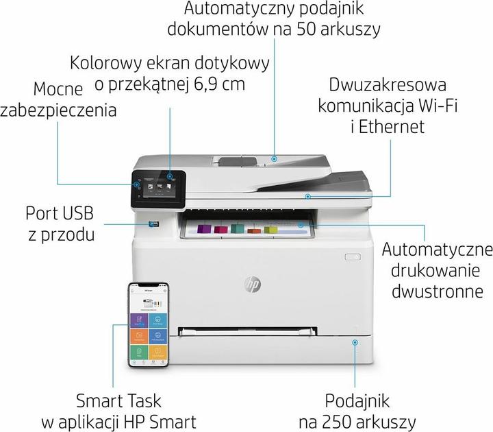 Actual product image HP M283fdw Color LaserJet Pro (Laser, Colour)