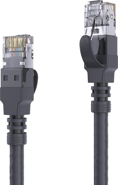 Actual product image Purelink Patch cord Premium Cat.6a S/FTP, LSZH HDBaseT certified. Black (S/FTP, CAT6a, 0.50 m)