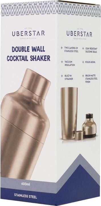 Produktbild Uberstar Cocktail Shaker Doppelwandig Vakuum (Cocktail Shaker)