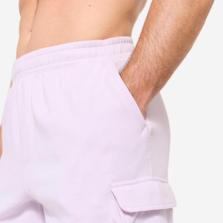 Actual product image Domyos Shorts Herren Cargo Baumwolle - lila (XL)