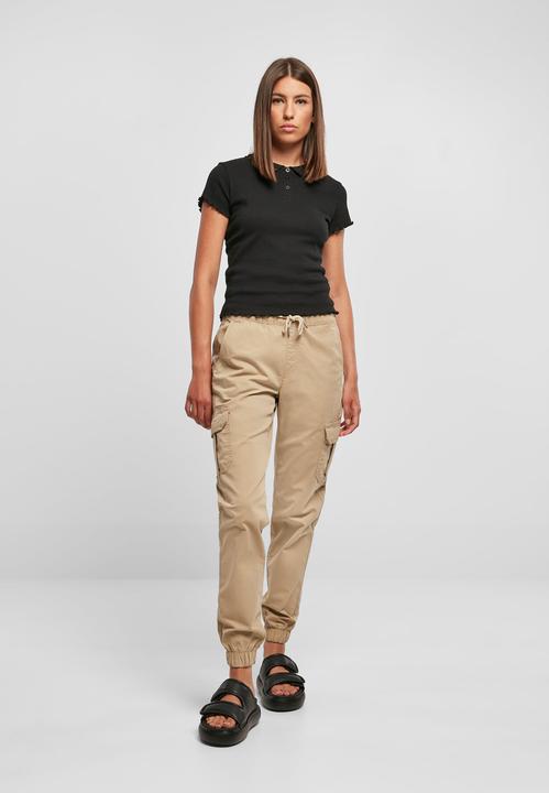 Immagine prodotto Urban Classics Ladies Rib Polo Tee (5XL)