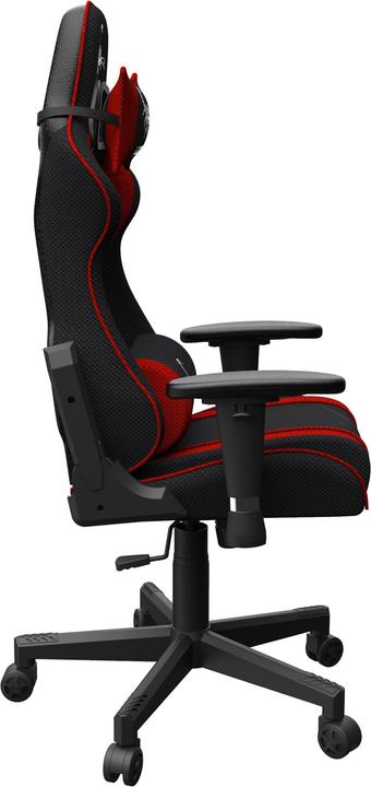 Actual product image Gembird Gaming chair SCORPION juodas/red mesh