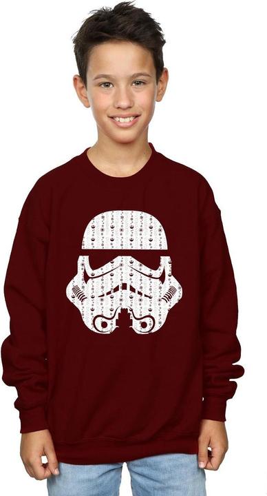 Immagine prodotto Star Wars Christmas Stormtrooper Helmet Felpa Ragazzi (128)