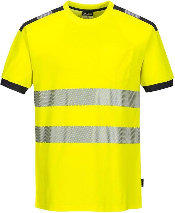 Image du produit Portwest T-shirt PW3 Cotton Hi-Vis Comfort pour homme (S)