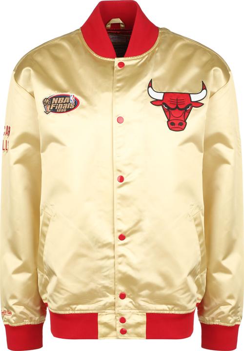 Actual product image Mitchell & Ness NBA Fashion Lw Satin - Chicago Bulls College Jacket - 125911 (L)