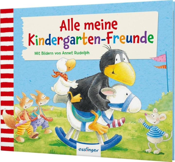 Produktbild Der kleine Rabe Socke: Alle meine Kindergarten-Freunde (Deutsch, Annet Rudolph, 2023)