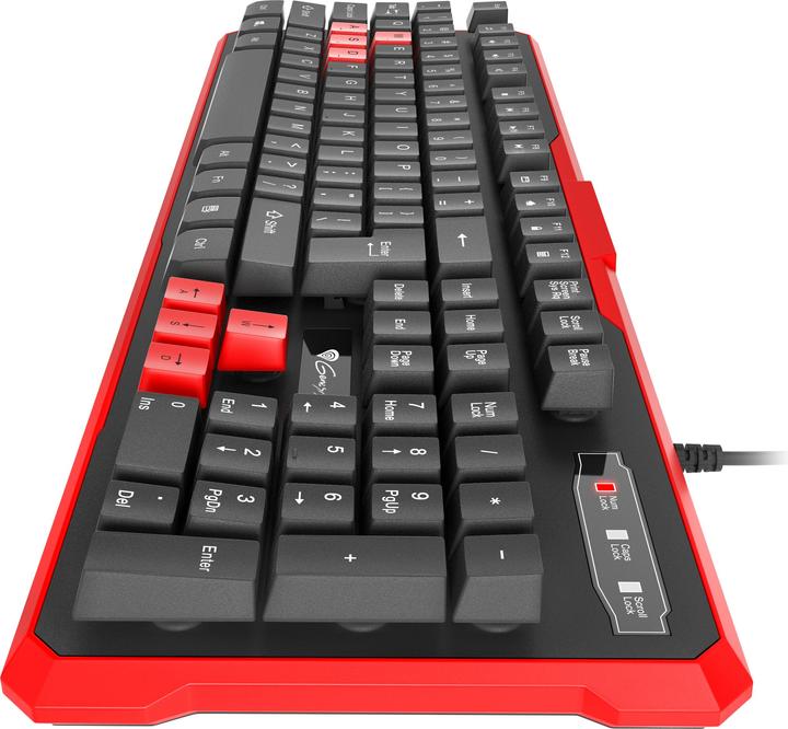 Immagine prodotto Genesis RHOD 110 Tastiera USB QWERTY US International (US, Cablato)