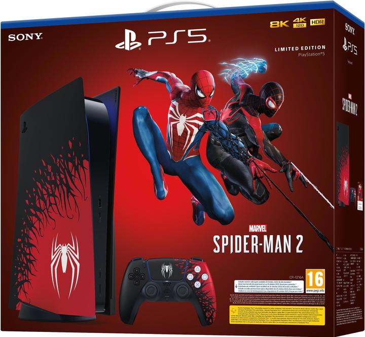 Produktbild Sony PlayStation 5 - Marvel’s Spider-Man 2 Limited Edition Bundle