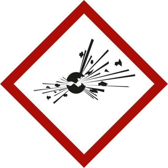 Image du produit Promat Symbole pour les substances dangereuses Bombe en explosion