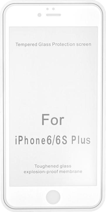 Immagine prodotto Binom Mobile Pellicola protettiva 3D Binom per iPhone 6 Plus e 6s Plus bianco (1 Pezzo/i, Apple iPhone 6s Plus, Apple iPhone 6 Plus)