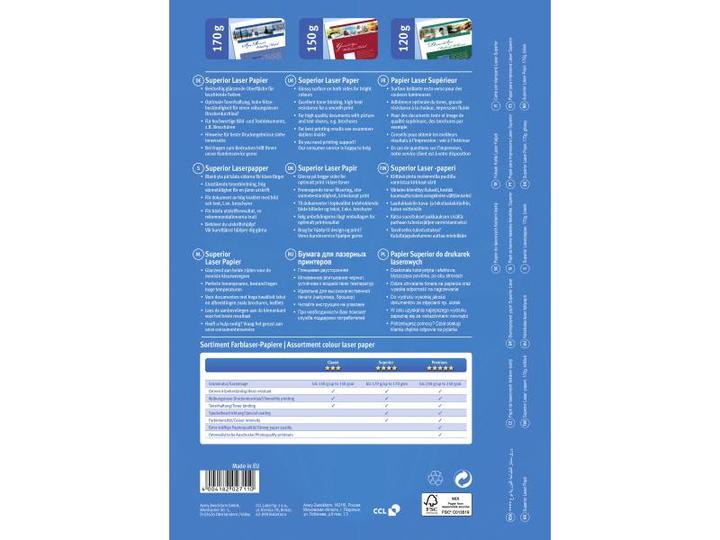 Immagine prodotto Avery Carta laser a colori di qualità superiore (170 g/m², A4, 200 x)
