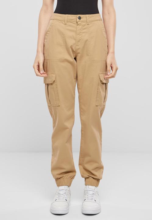 Urban Classics Ladies Cotton Twill Utility Pants - 21189