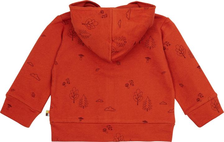 Produktbild loud + proud Jacke Strukturstrick Terracotta (86)