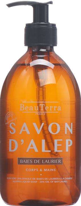 Image du produit BeauTerra savon liquide d'alep (Savon liquide, 500 ml)