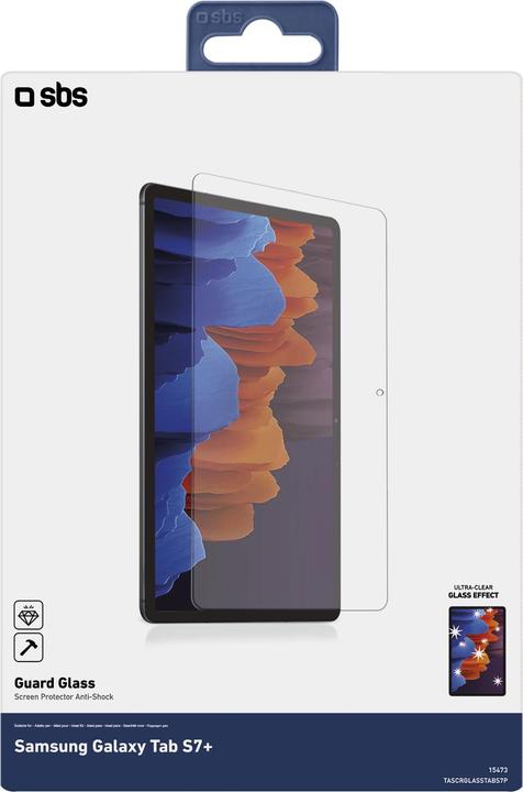 Image du produit SBS Protection d'écran en verre Samsung Galaxy Tab S7+ (Galaxy Tab S7+)