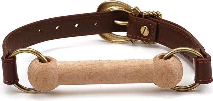 Produktbild Liebe Seele Leder Blinders mit Knebel