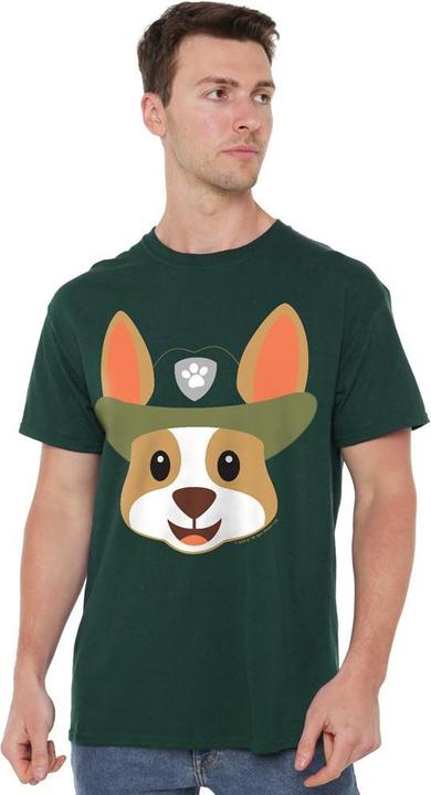 Actual product image Paw Patrol Mens Tracker Emoji T-Shirt (M)